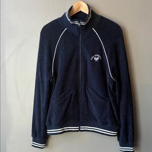 The Upside Rally Quinn Navy Jacket, Small